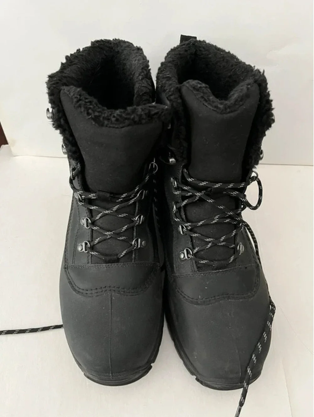 Thermolite Black Waterproof Weatherproof Hiking Work Boots Mens Size 11 Eco Made